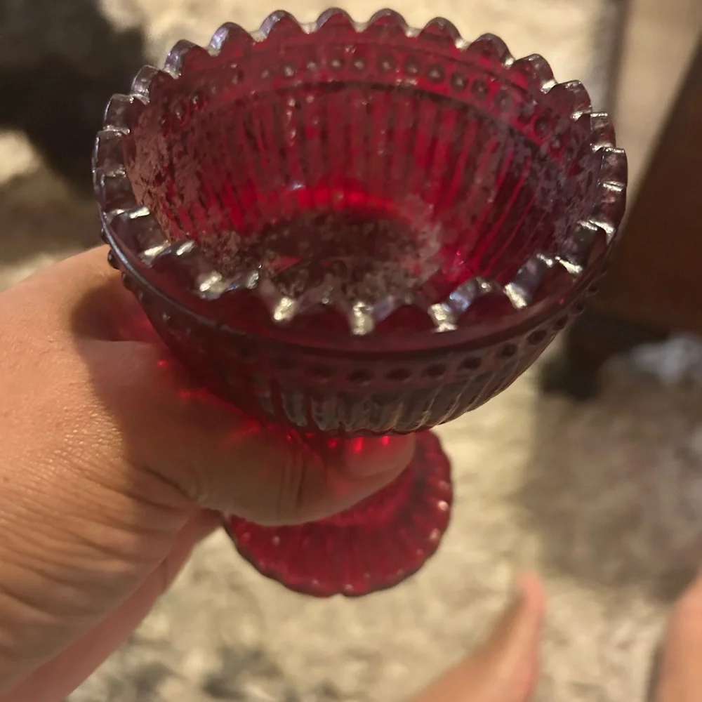 Iittala Mariskooli Bowl in Red Ruby 120 mm